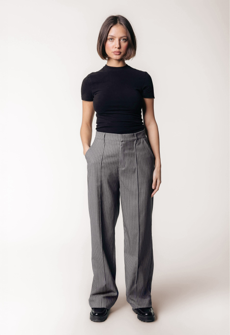 Rus Stripe Straight Pants