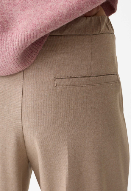 Twill Wide Leg Broek