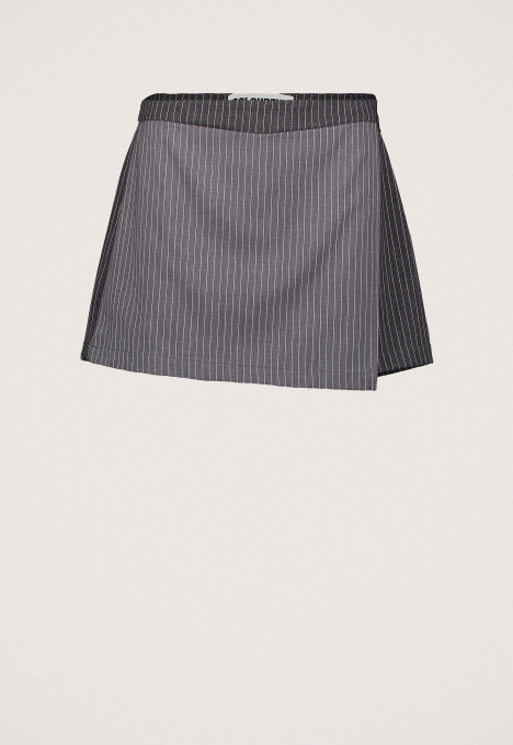 Ella Pinstripe Two Tone Skort