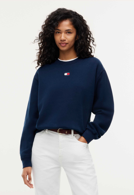 Badge Crew Sweater