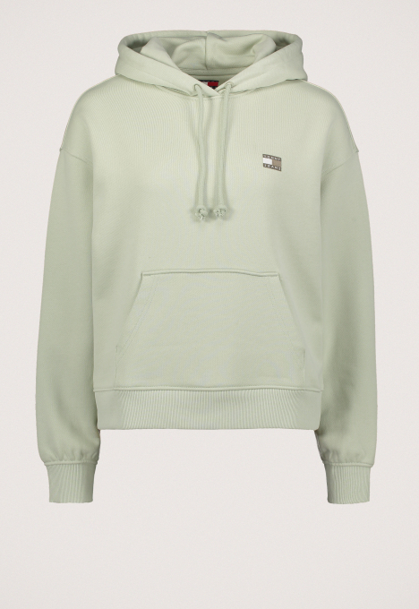 Boxy Badge Hoodie