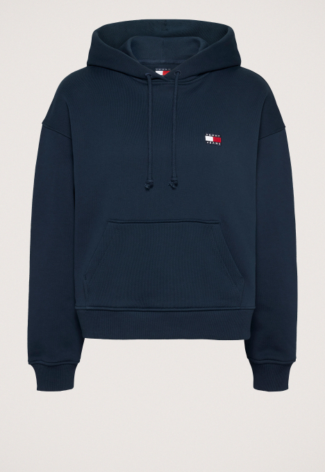 Boxy Badge Hoodie