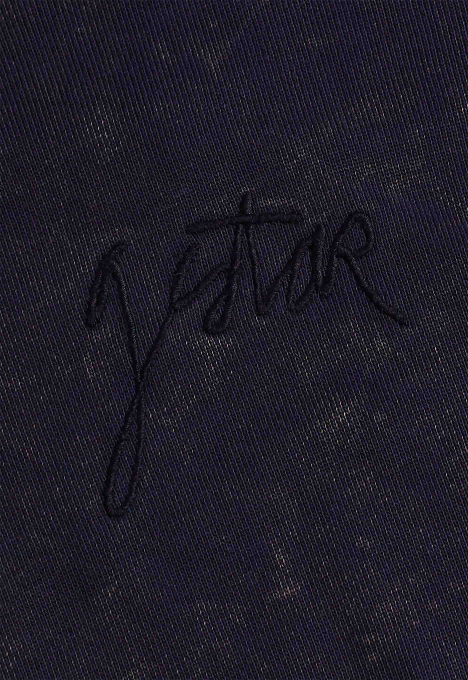 Washed A Line Script Hoodie