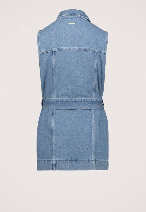 Denim Utility Gilet