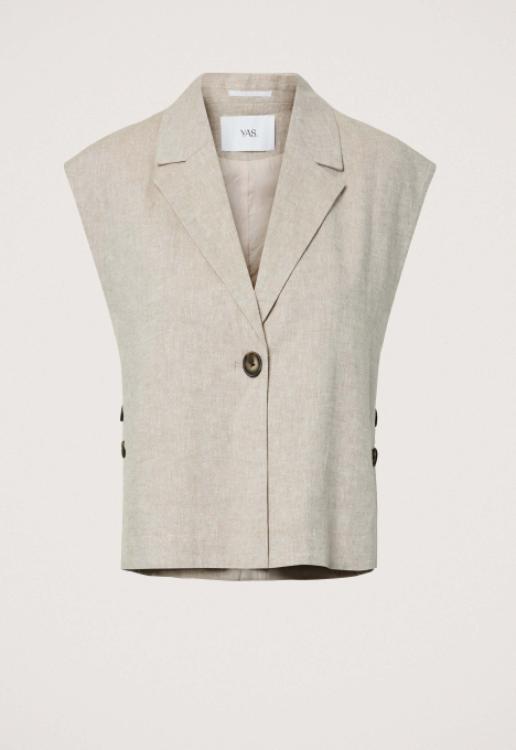 Usuma Linnenmix Gilet
