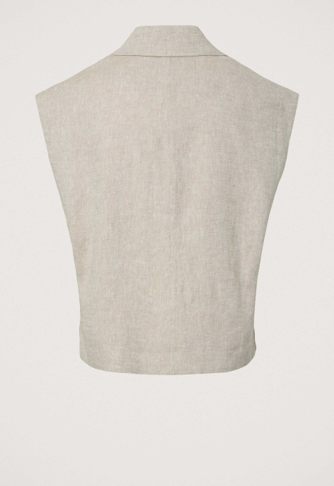 Usuma Linnenmix Gilet