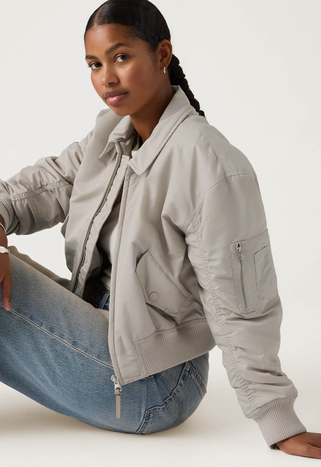 Bowie Cropped Bomberjack