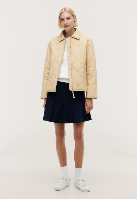Coach Collar Quilted Jacket