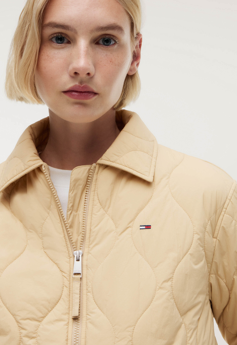 Coach Collar Quilted Jacket