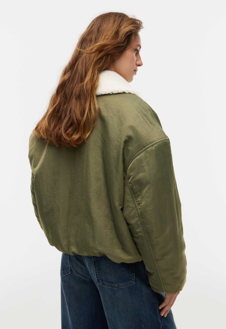 Fur Collar Jas 