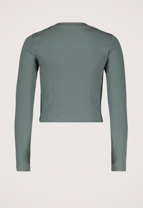 Baby-T-Shirt Met Lange Mouwen En Monologo