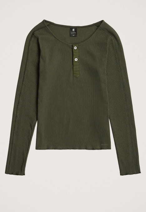 Slim Henley Longsleeve T-Shirt