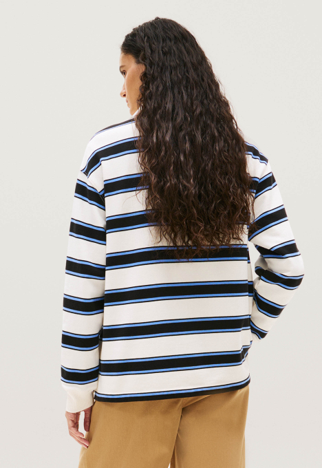 Stripe Rugby Poloshirt