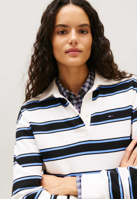 Stripe Rugby Poloshirt
