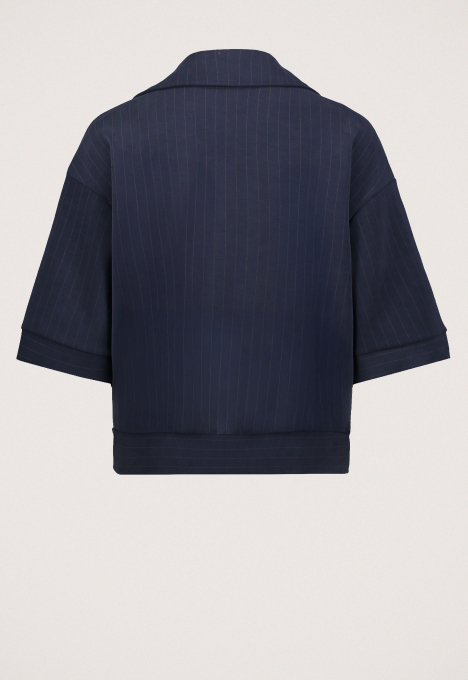 Pinstripe Scuba Polo