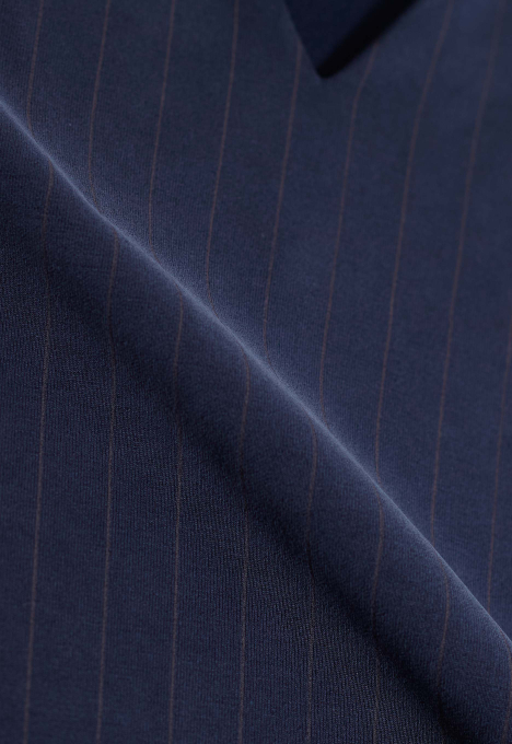 Pinstripe Scuba Polo