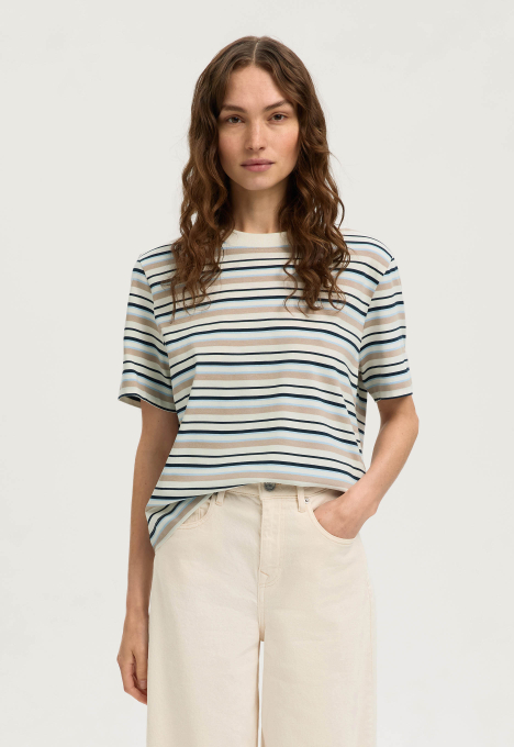 Striped Boxy T-shirt