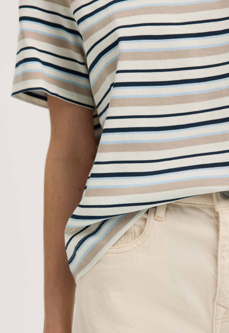 Striped Boxy T-shirt