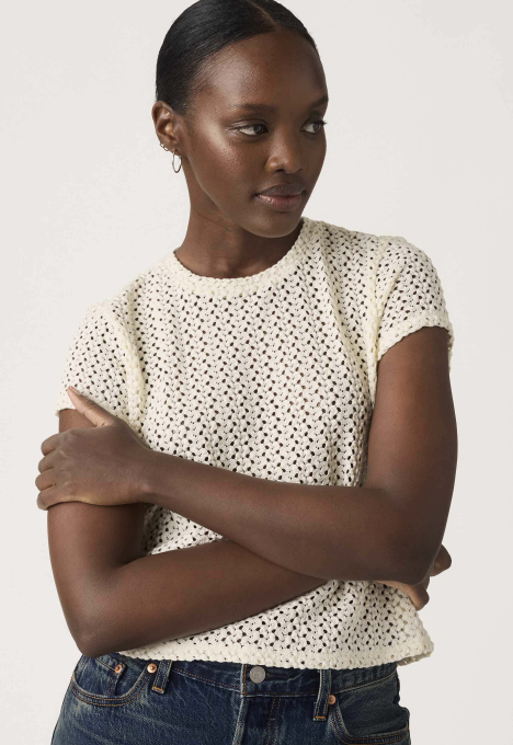 Fiona Flower Lace T-shirt