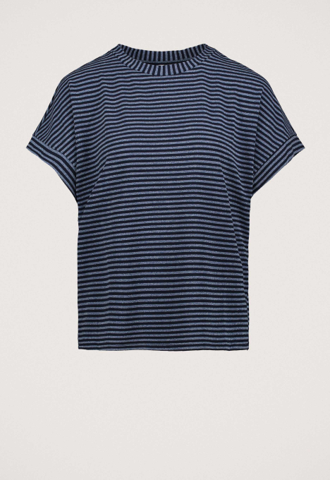 Lurex Stripe T-Shirt
