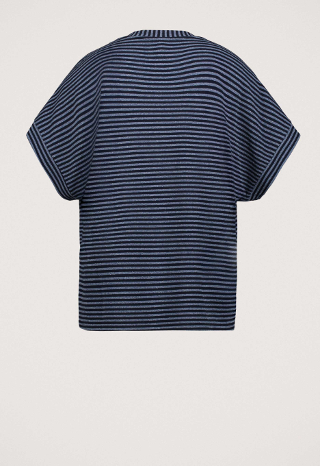 Lurex Stripe T-Shirt