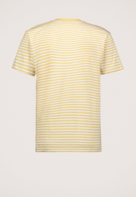 Puff Logo Striped T-shirt