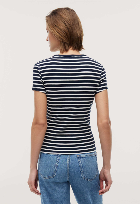 Slim Essential Rib T-shirt