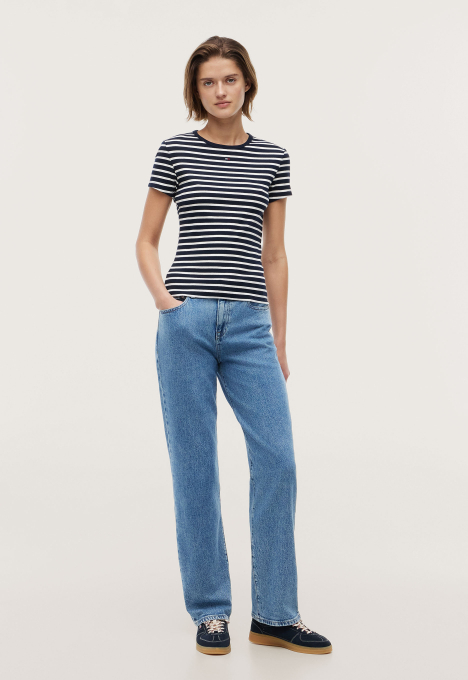 Slim Essential Rib T-shirt