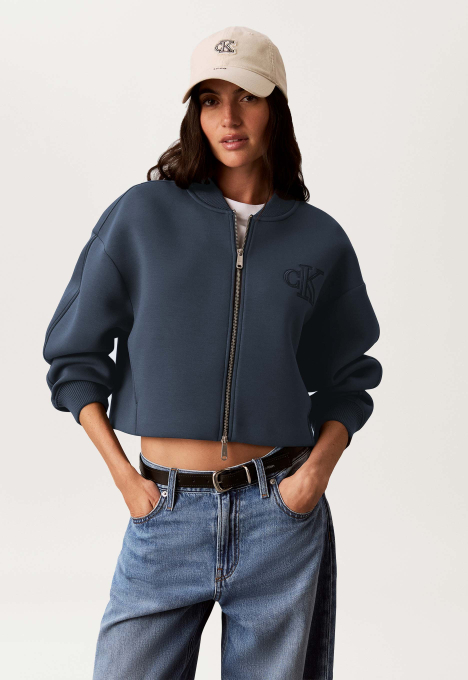 Cropped Sporty Scuba Bomberjack