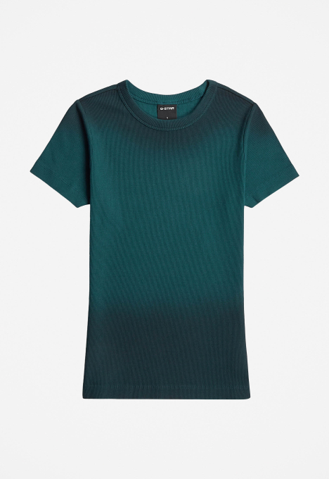 Spray Slim Rib T-shirt 