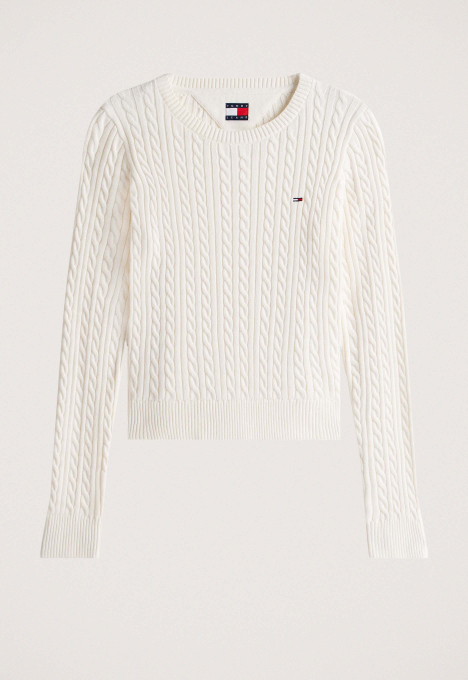 Cable essential sweater