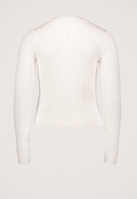 Cable essential sweater