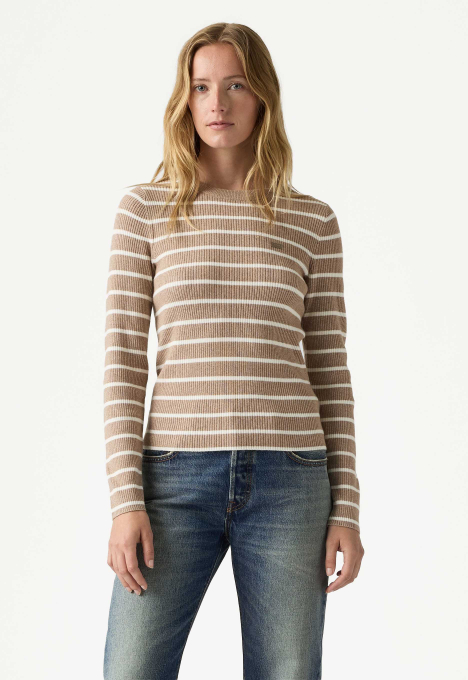 Rib Crew Sweater