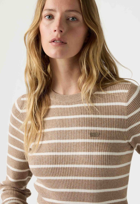 Rib Crew Sweater