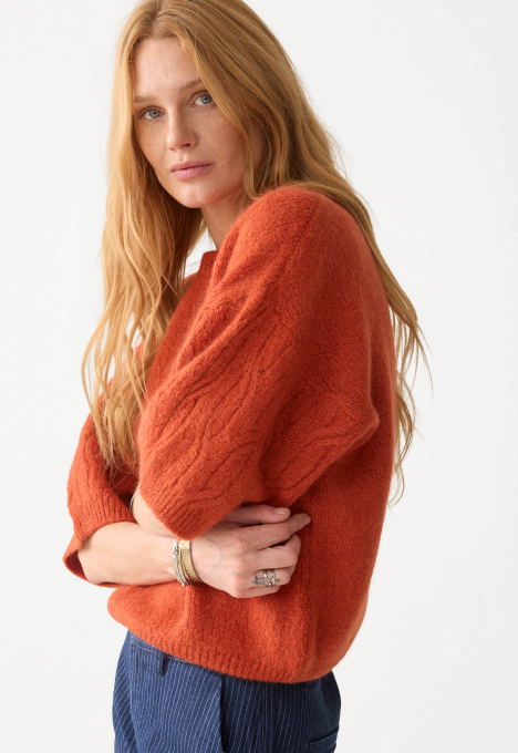 Boxy Sweater Mohair Wol