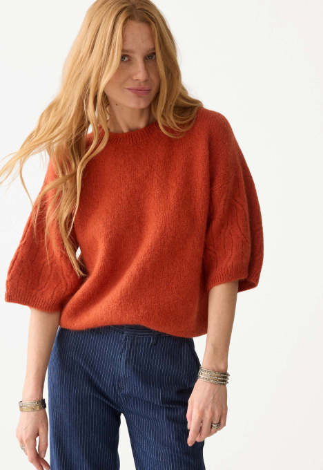 Boxy Sweater Mohair Wol