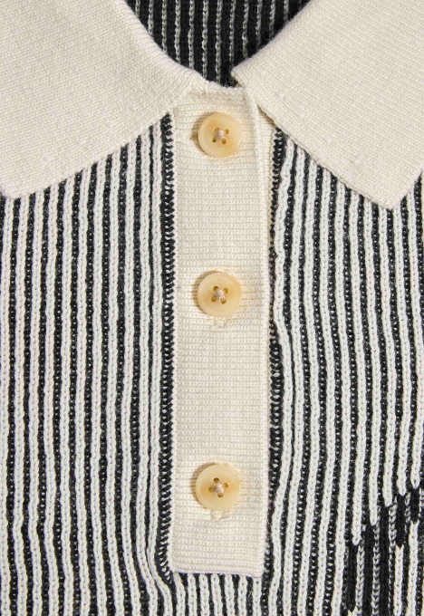 Bicolor Rib Trui