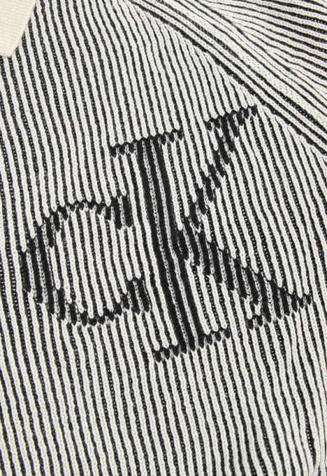 Bicolor Rib Trui