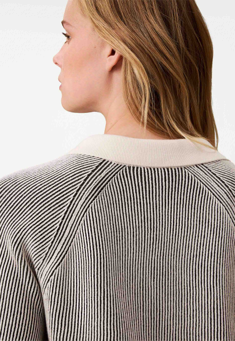 Bicolor Rib Trui