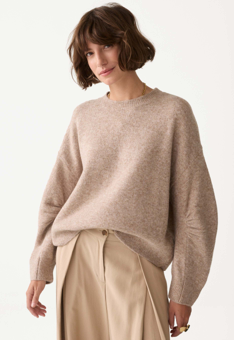 Boxy Knit Sweater