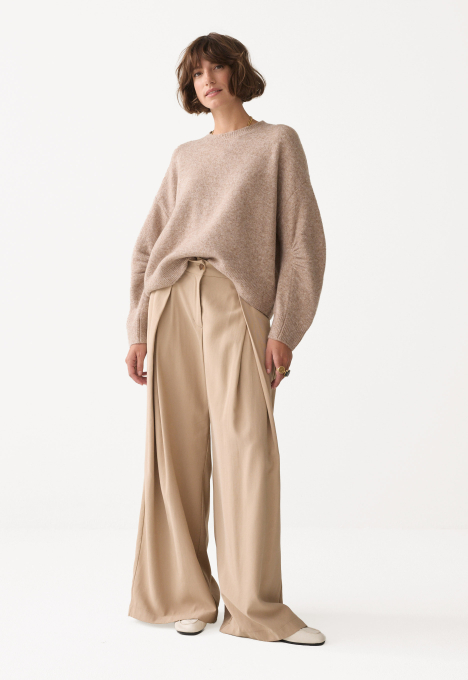 Boxy Knit Sweater