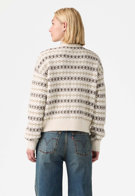 Charlotte Crewneck Cardigan Vest