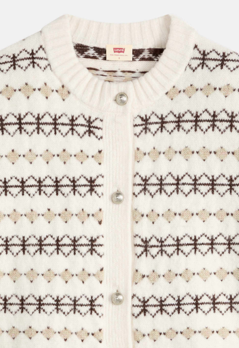 Charlotte Crewneck Cardigan Vest