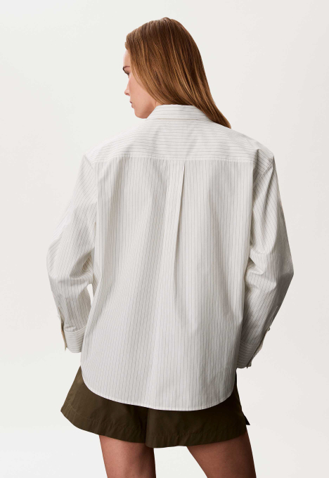 Yarndye Poplin Overhemd