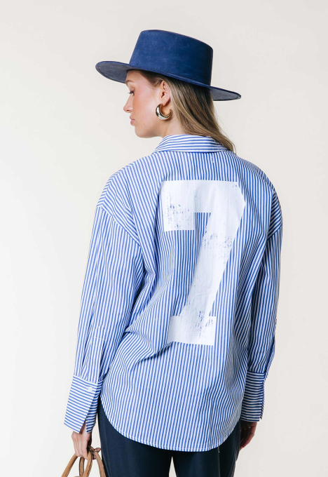 Talia Striped Blouse