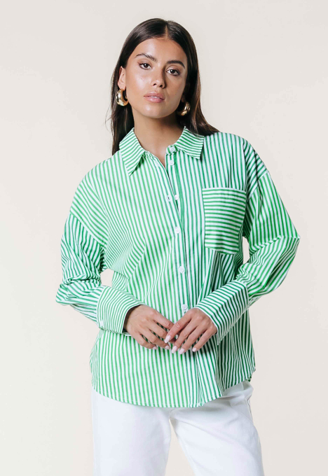 Talia Stripe Blouse