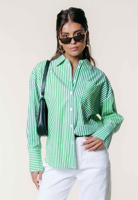 Talia Stripe Blouse