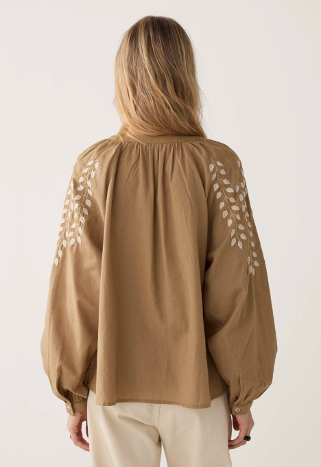 Cotton Branches Blouse