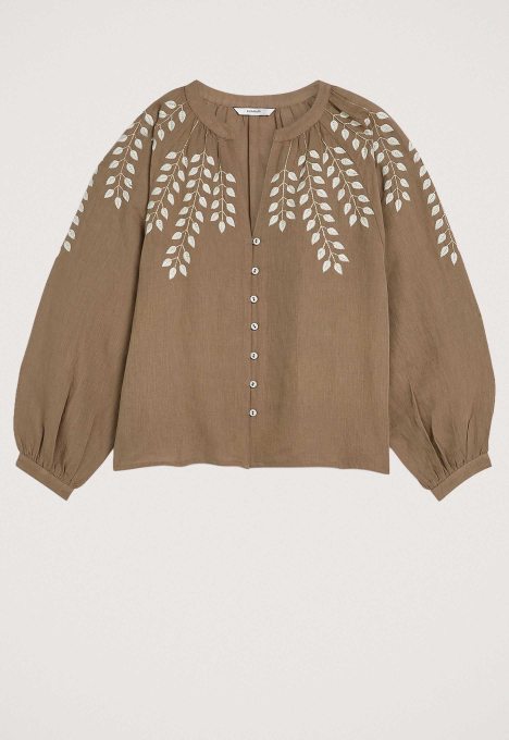 Cotton Branches Blouse