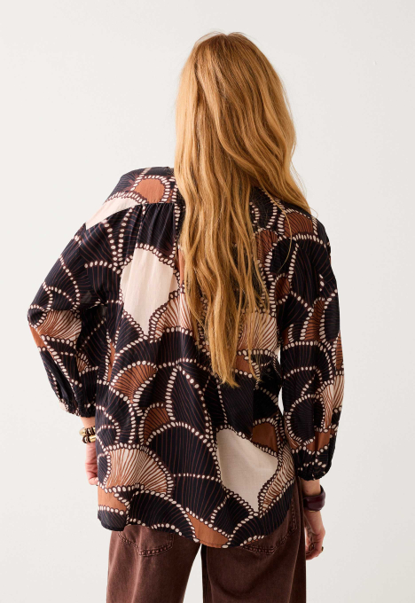 All-over Print Blouse